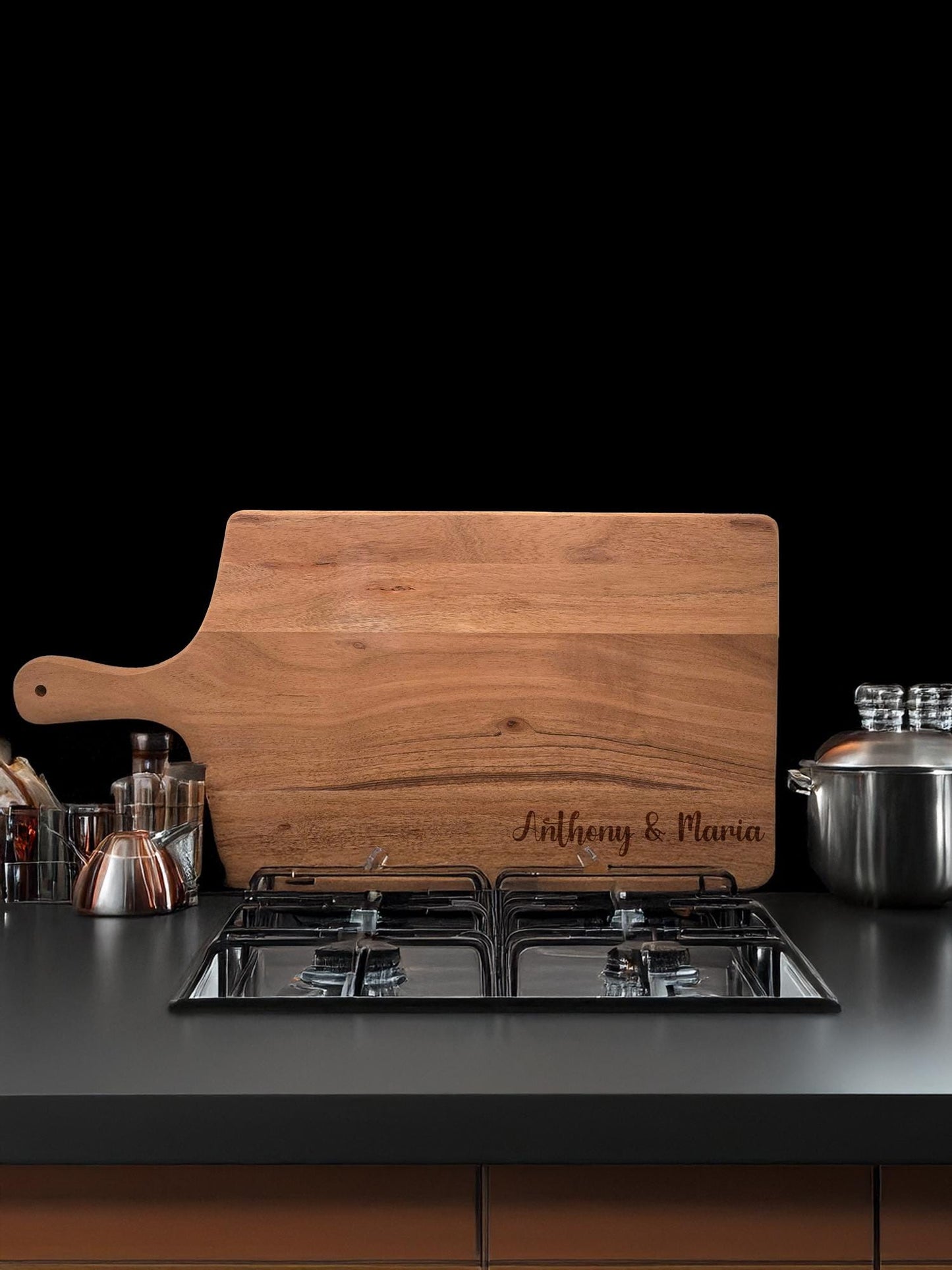 Monogram Cutting Board, Engraved cutting board, personalized cutting board, Name engraved on cutting board, house warming gift, engagement gift, Christmas gift