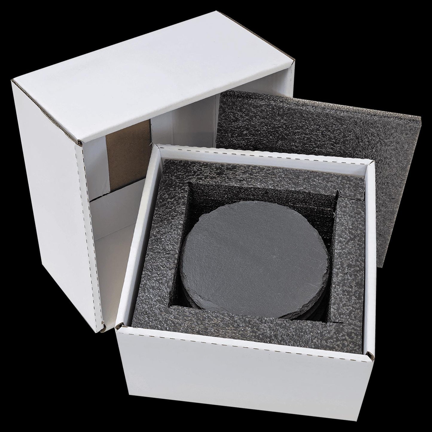 Engraved Slate Coaster Set: Drunk Wives Matter - Custom Housewarming Gift, Personalized Home Decor, set of 4 Slate coasters