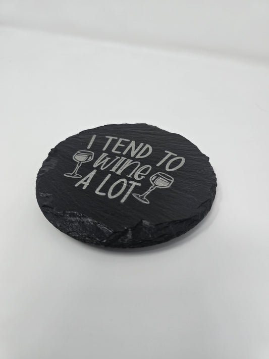 Engraved coaster, Slate Coaster, Engraved slate coaster, coaster set, personalized coaster, funny coasters, coaster gift