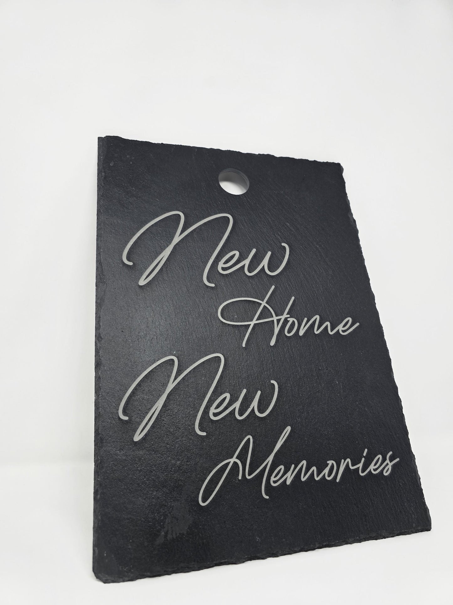 Engraved slate cutting board