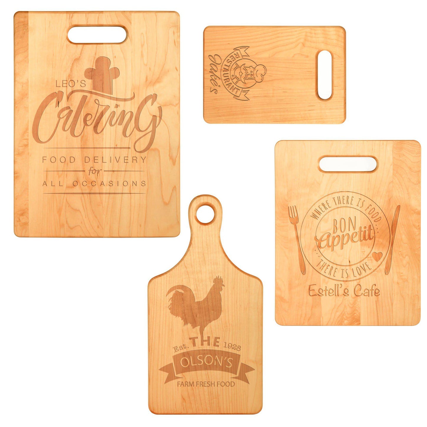 Engraved Cutting Board – “Everything Tastes Better When Grandma Makes It” – Gift for Grandma – Rustic Kitchen Decor – Personalized Board